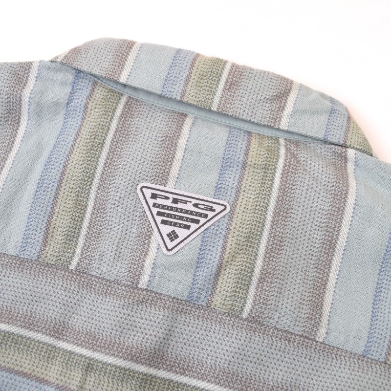 �礭�������� ��� COLUMBIA ������ӥ� Ĺµ����� �ܡ������� USA��ǥ� PFG UNCHARTED OVER SHIRT XL XXL