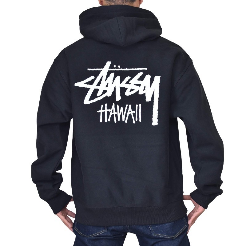 �礭����������� STUSSY ���ƥ塼���� �ѡ����� �ץ륪���С� �������åȥա��ǥ��� �ϥ磻 �����륢���� HAWAII �֥�å� �� XL