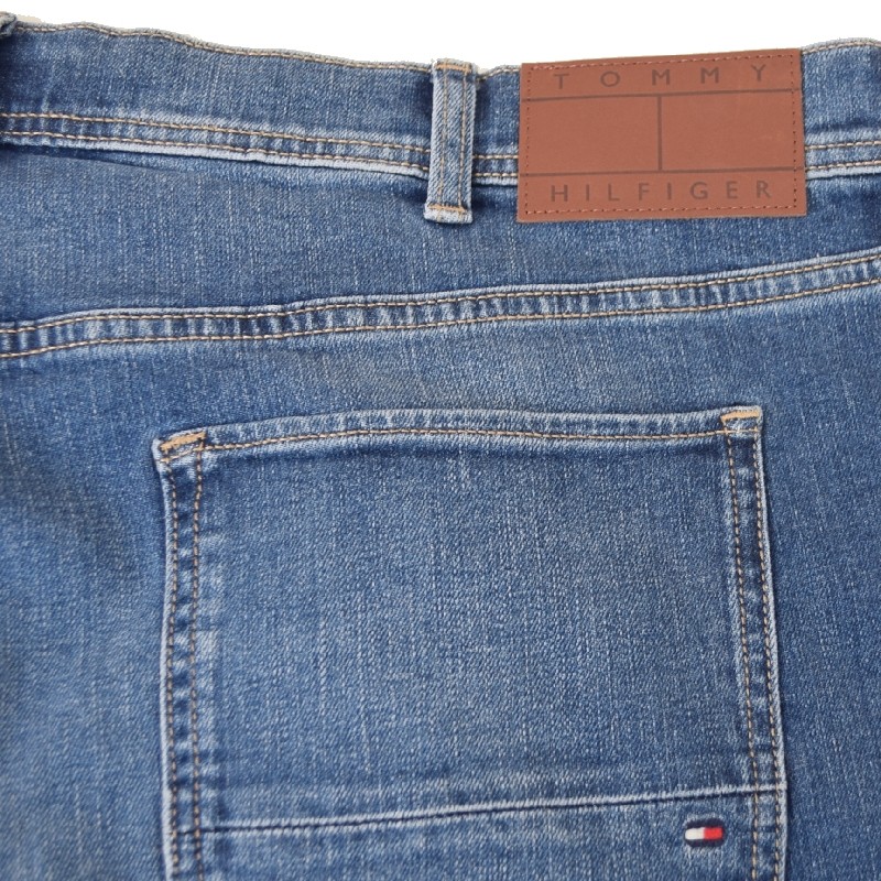 �礭����������� TOMMY HILFIGER �ȥߡ��ҥ�ե����� �ǥ˥�ѥ�� ������ �����ѥ� RELAXED STRAIGHT ���å������ȥ졼�� 44�����