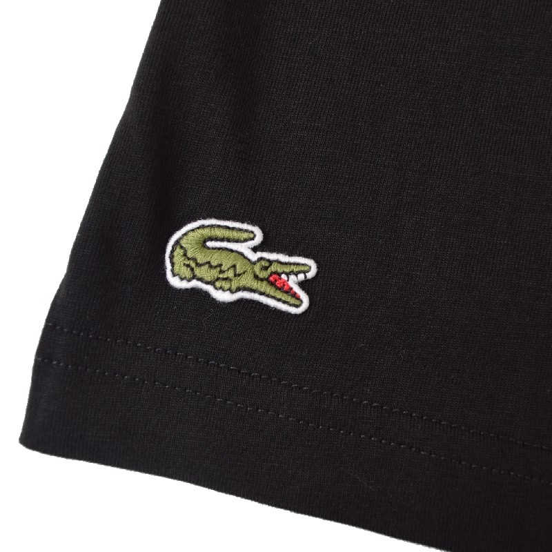 �礭�������� ��� Lacoste �饳���� ���롼�ͥå� Ⱦµ�ԥ���� �֥�å� �� �ͥ��ӡ� REGULAR FIT  XXL