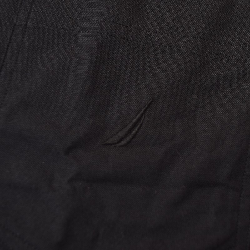 �礭�������� ��� NAUTICA �Ρ��ƥ��� solid oxford shirt Ĺµ����� ���ݥ���� ���å����ե����� XXL