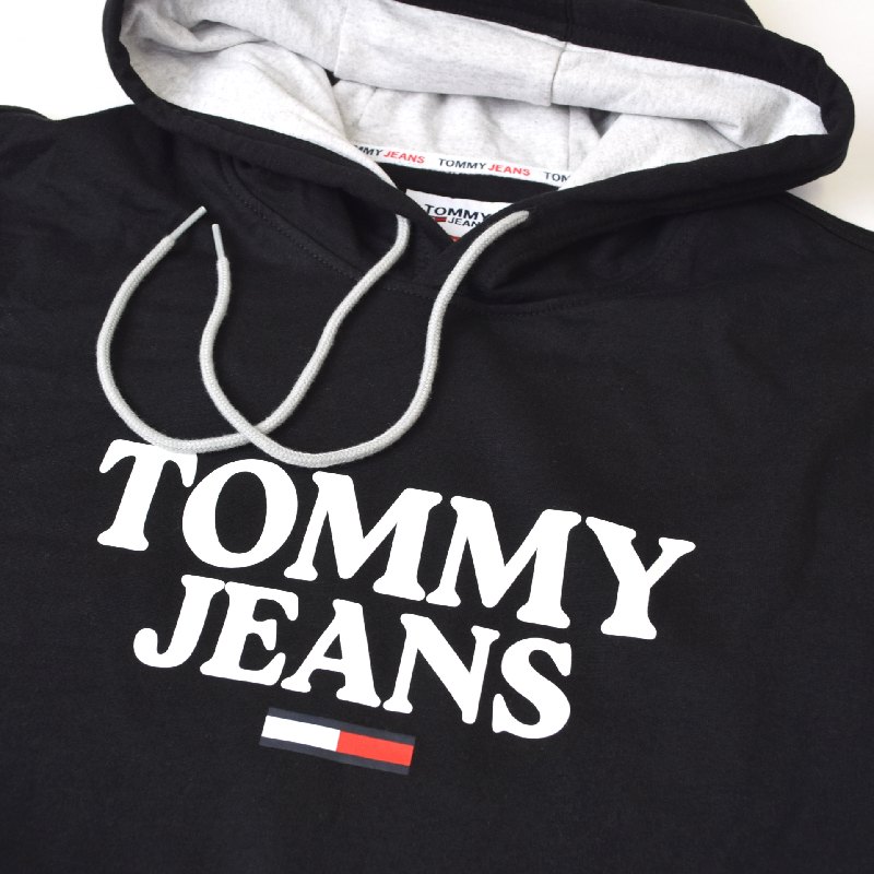 ��SALE���礭����������� TOMMY HILFIGER JEANS �ȥߡ��ҥ�ե����� ������ �������å� �ץ륪���С� �ѡ����� ΢���� ���ݥ���� XL XXL XXXL