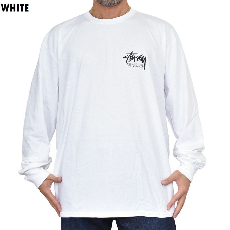 �礭����������� STUSSY ���ƥ塼���� ����� Ĺµ T����� �ɡ��С����ȥ꡼�ȥޡ����å� LA���� �����󥼥륹 Los Angeles XXL