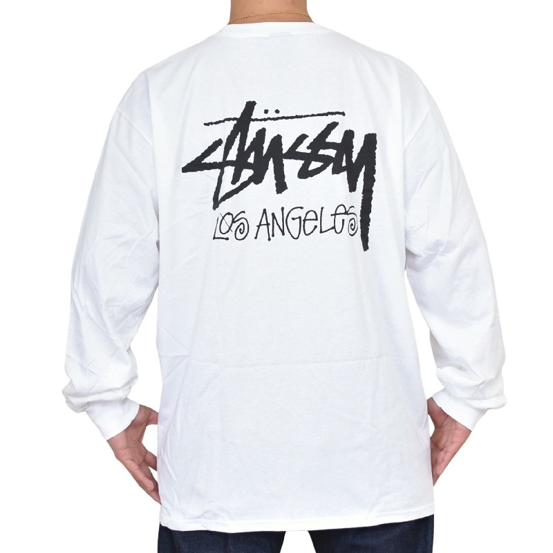 �礭����������� STUSSY ���ƥ塼���� ����� Ĺµ T����� �ɡ��С����ȥ꡼�ȥޡ����å� LA���� �����󥼥륹 Los Angeles XXL