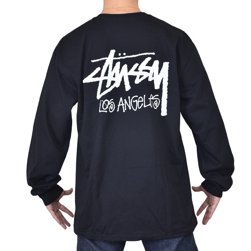 �礭����������� STUSSY ���ƥ塼���� ����� Ĺµ T����� �ɡ��С����ȥ꡼�ȥޡ����å� LA���� �����󥼥륹 Los Angeles XXL