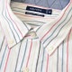 �礭�������� ��� NAUTICA �Ρ��ƥ��� striped oxford shirt Ĺµ����� ���ݥ���� ���ȥ饤���� ���å����ե����� XXXL