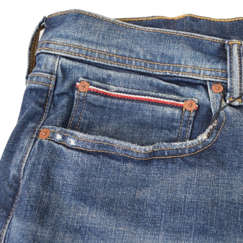 �礭����������� TOMMY HILFIGER �ȥߡ��ҥ�ե����� �ǥ˥�ѥ�� ������ �����ѥ� LOOSE �롼���ե��å� ���� ���ȥ꡼�� ���� 42�����