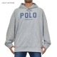 ��SALE�� �礭�������� ��� �ݥ����ե������ POLO RALPH LAUREN �ѡ����� �ץ륪���С� �������å� �ա��ǥ��� ΢���� �ۥ磻�� �� �ԥ� �֥롼 ���졼 XXL