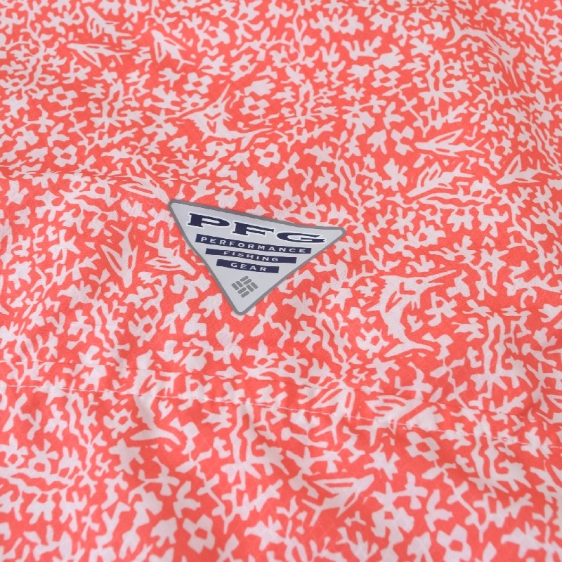 �礭�������� ��� Columbia ������ӥ� Ⱦµ����� UV���å� �ե��å��� ��� ���� PFG Super Slack Tide Camp Shirt XXL