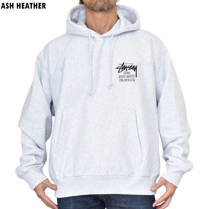 �礭����������� STUSSY ���ƥ塼���� �ѡ����� �ץ륪���С� �������åȥա��ǥ��� �ɡ��С����ȥ꡼�ȥޡ����å� LA���� �����󥼥륹 Los Angeles XSTOCK DSM LOS ANGELES HOOD XXL