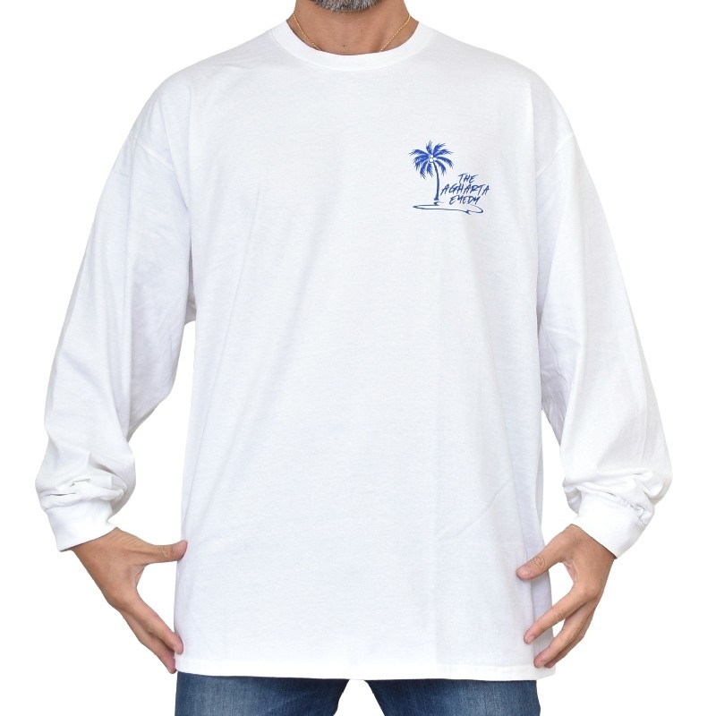 �礭�������� ��� EYEDY �����ǥ��� SEASIDE ����� Ĺµ�ԥ���� �� �֥�å� �� �ۥ磻�� XXL XXXL