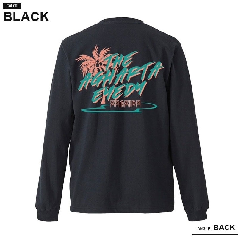 �礭�������� ��� EYEDY �����ǥ��� SEASIDE ����� Ĺµ�ԥ���� �� �֥�å� �� �ۥ磻�� XXL XXXL