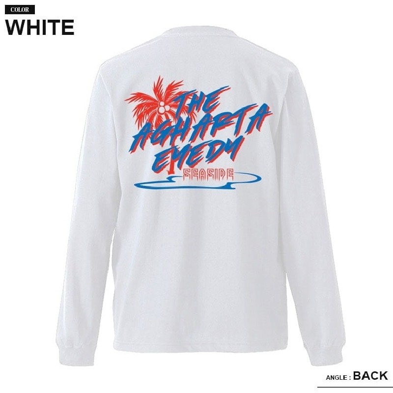 �礭�������� ��� EYEDY �����ǥ��� SEASIDE ����� Ĺµ�ԥ���� �� �֥�å� �� �ۥ磻�� XXL XXXL