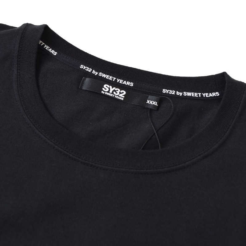 ��SALE�� �礭�������� ��� SY32 by SWEET YEARS ���������ȥ��䡼�� Ⱦµ T����� TURN OVER BOX LOGO TEE XXXL XXXXL [M�� 1/1]