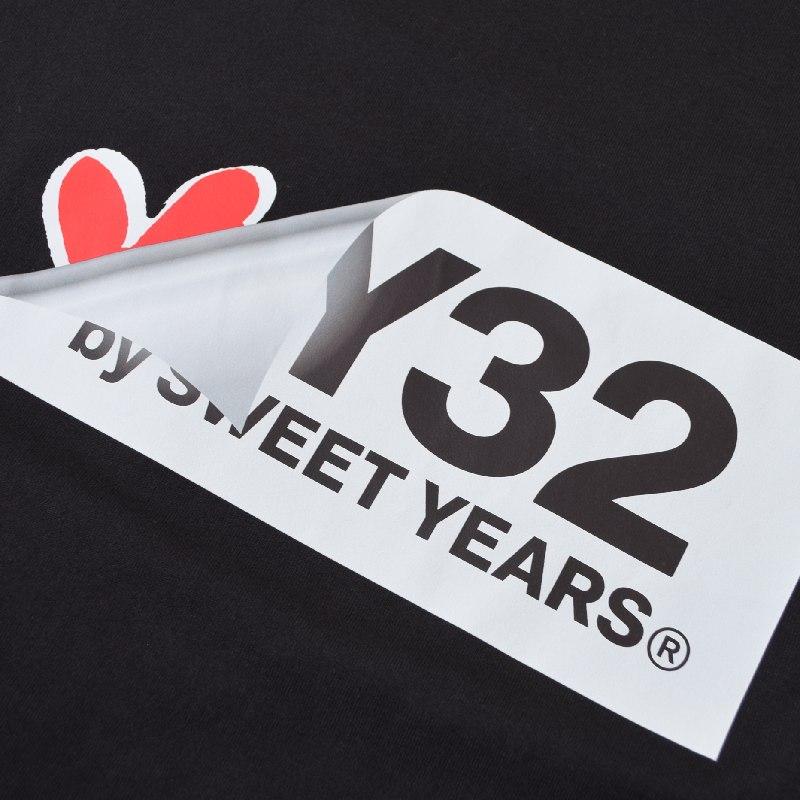 ��SALE�� �礭�������� ��� SY32 by SWEET YEARS ���������ȥ��䡼�� Ⱦµ T����� TURN OVER BOX LOGO TEE XXXL XXXXL [M�� 1/1]