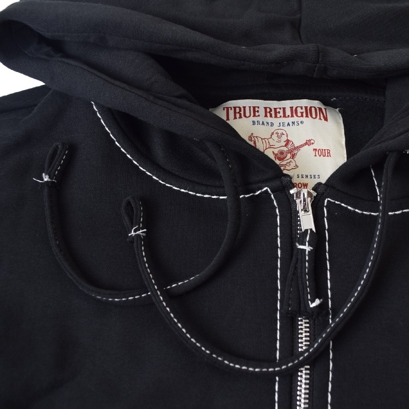 礭  TRUE RELIGION ȥ롼ꥸ CINCHED BIG T ZIP HOODIE ե른å աǥ å ѡ XXL XXXL