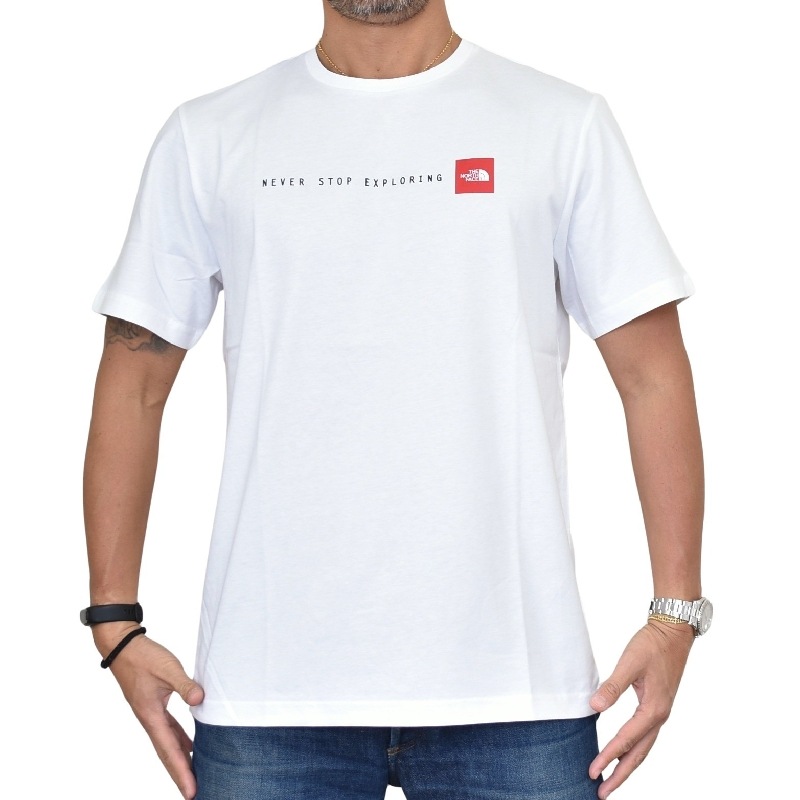 礭  Ρե Ⱦµ ץ ԥ 衼åѥ饤 THE NORTH FACE NEVER STOP EXPLORING TEE XL XXL [TNF-023-K]