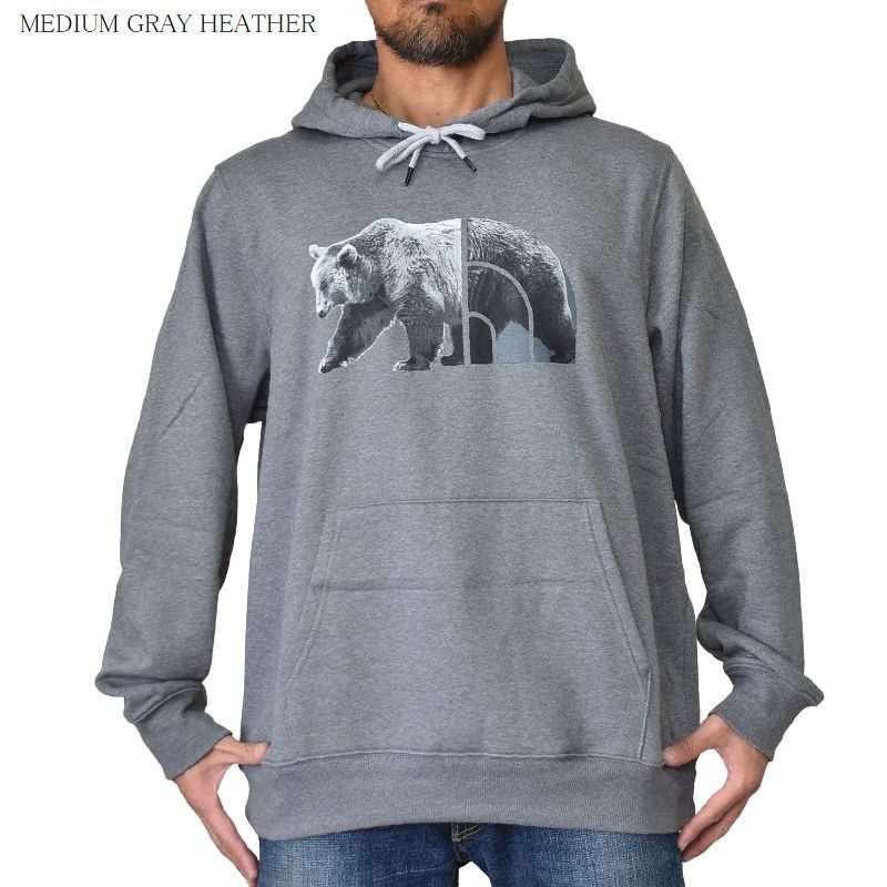 ��SALE�� �礭�������� ��� �Ρ����ե����� THE NORTH FACE �ץ륪���С� �ѡ����� ΢���� �������å� �ա��ǥ��� �٥��� ���졼 �� �֥�å� TNF BEAR PULLOVER HOODIE USA��ǥ� XL XXL XXXL