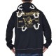 礭  TRUE RELIGION ȥ롼ꥸ BIG T WARPED PUFF PRINT LOGO ZIP HOODIE ե른å աǥ å ѡ XXL XXXL