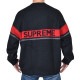 �礭�������� ��� Supreme ����ץ꡼�� Brushed Stripe Sweater �������� �˥å� Black XXL