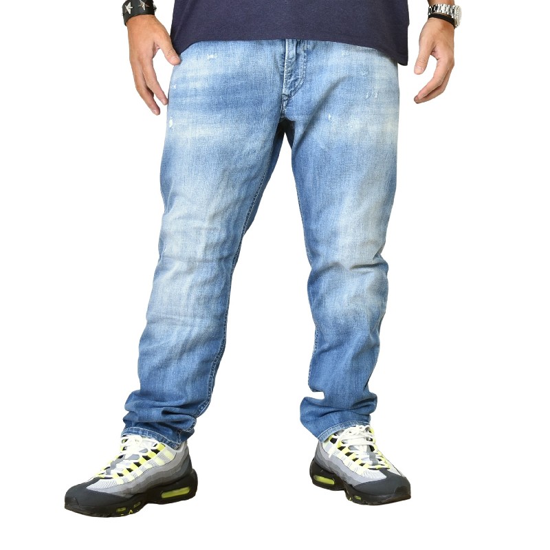 ��SALE�� �礭�������� ��� DIESEL �ǥ������� SLIM SKINNY ����ॹ���ˡ� �ǥ˥�ѥ�� ������ THAVAR-XP R818S STRETCH 38�����