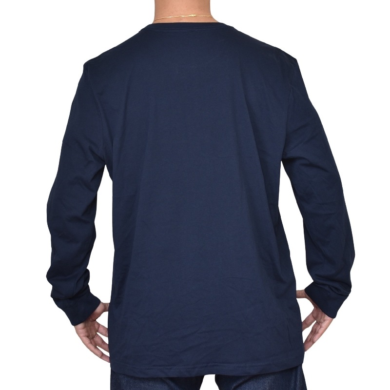 �礭�������� ��� NAUTICA �Ρ��ƥ��� �Ρ����� Ĺµ�ԥ���� ����� ���ݥ���Ȼɽ� ���롼�ͥå� �֥�å� �ͥ��ӡ� XL XXL XXXL