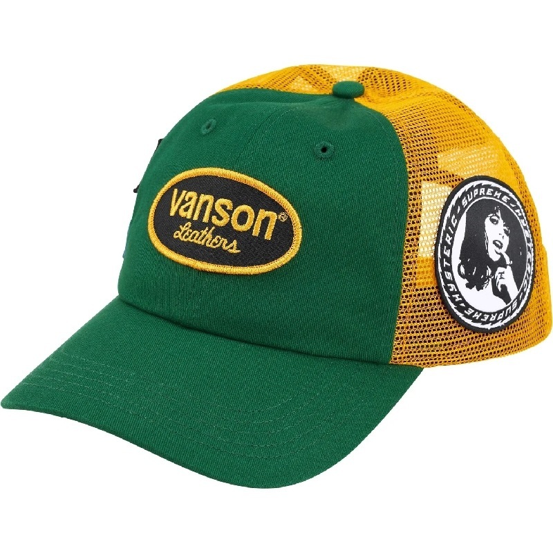 Supreme ץ꡼ HYSTERIC GLAMOUR ҥƥåޡ Х󥽥 Vanson Leather Mesh Back 6-Panel å奭å