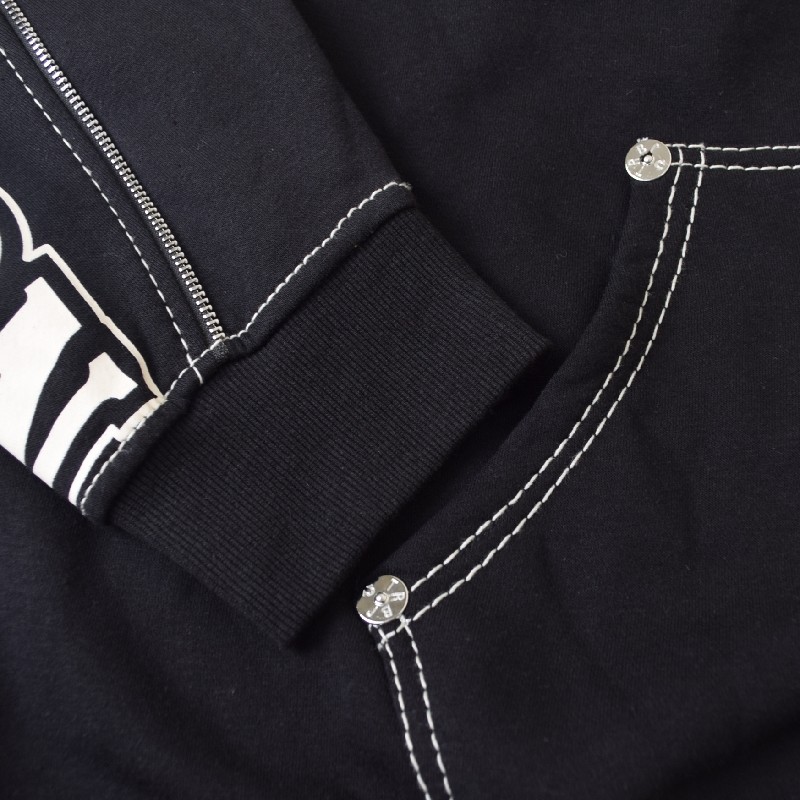 礭  TRUE RELIGION ȥ롼ꥸ BIG T LOGO ZIP TRIM HOODIE ץ륪С աǥ å ѡ XXL