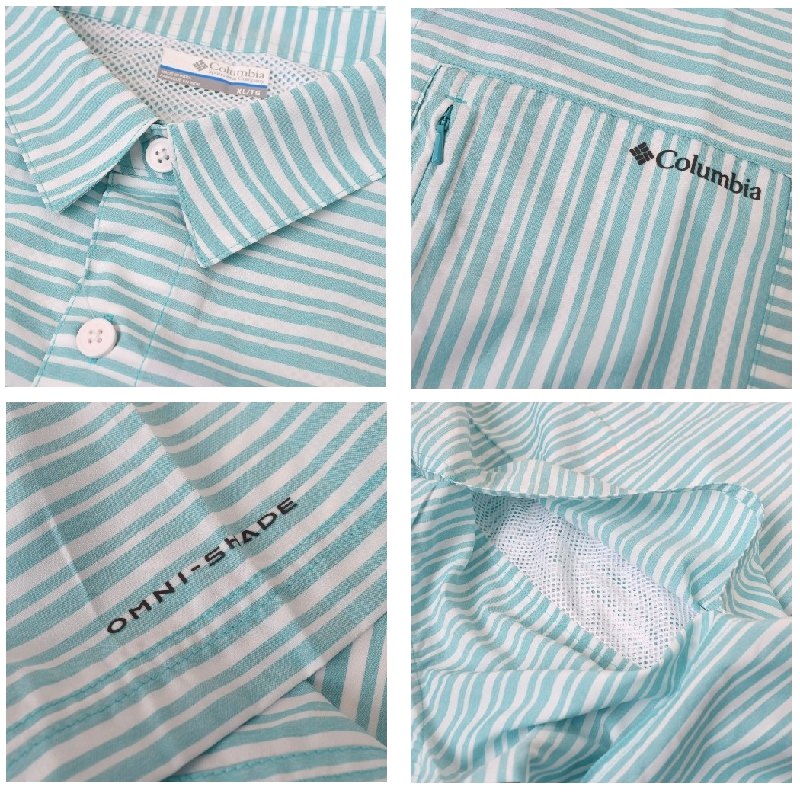 礭  Columbia ӥ Ⱦµ ܡ Twisted Creek III Short Sleeve Shirt XL XXL [M 1/1]