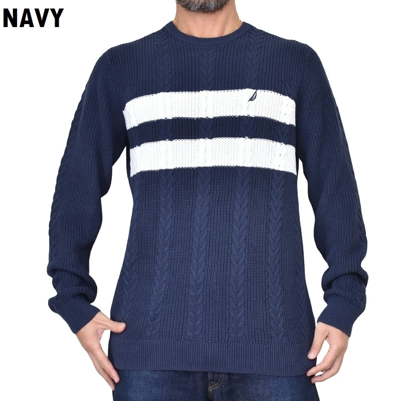 �礭�������� ��� NAUTICA �Ρ��ƥ��� �Ρ����� ���롼�ͥå� �����֥� �������� �˥å� ���ݥ���� �ܡ����� XL XXL XXXL