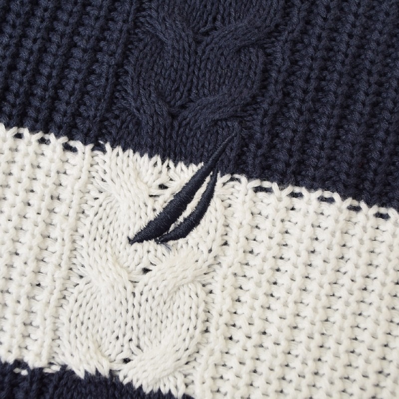 �礭�������� ��� NAUTICA �Ρ��ƥ��� �Ρ����� ���롼�ͥå� �����֥� �������� �˥å� ���ݥ���� �ܡ����� XL XXL XXXL