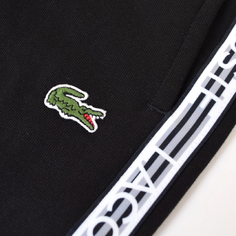 SALE】 大きいサイズ メンズ LACOSTE ラコステ LOGO STRIPE JOGGERS 