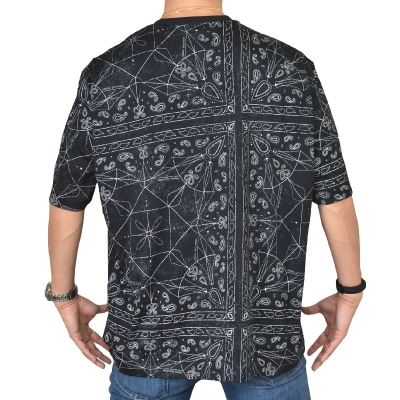 �礭�������� ��� ����ޡ��˥����������� A/X ARMANI EXCHANGE ���롼�ͥå� �ڥ����꡼�ץ��� Ⱦµ�ԥ���� REGULAR FIT XXL