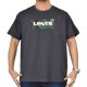 �礭�������� ��� LEVI'S �꡼�Х��� Batwing Logo Graphic T-Shirt ���롼�ͥå� Ⱦµ�ԥ���� �ե�����º̥��� ���ᥫ�� STANDARD FIT XXL