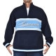 �礭�������� ��� Supreme ����ץ꡼�� Script Stripe Half Zip Sweater ������ץ� ���ȥ饤�� �ϡ��� ���å� �������� NAVY XXL