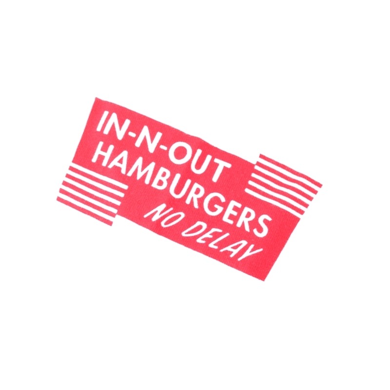 �礭�������� ��� IN-N-OUT BURGER ���󥢥�ɥ����ȥС����� Ⱦµ�ԥ���� MENU ��˥塼 �� �ۥ磻�� XL XXL XXXL 