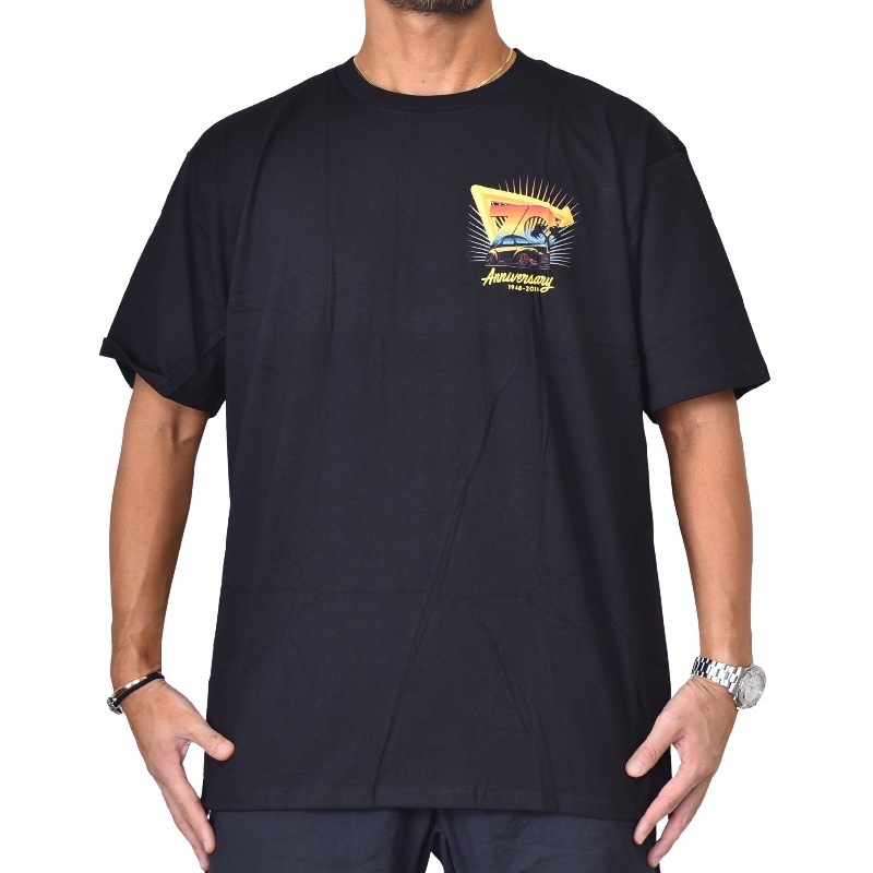 �礭�������� ��� IN-N-OUT BURGER ���󥢥�ɥ����ȥС����� Ⱦµ�ԥ���� �� �֥�å� XL XXL XXXL 