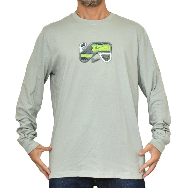 �礭�������� ��� NIKE �ʥ��� ���롼�ͥå� Ĺµ�ԥ���� ����T NSW TEE LS OC MIXTAPE USA��ǥ� XL XXL