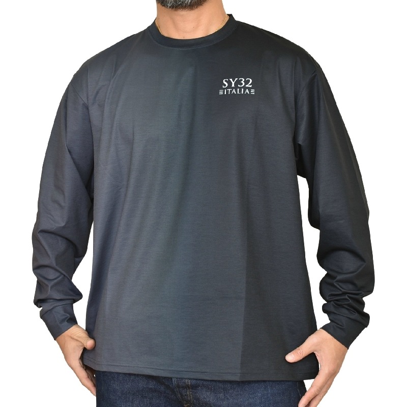  礭  SY32 by SWEET YEARS ȥ䡼 GRADATION BIG LOGO L/S TEE T Ĺµԥ XXXL XXXXL