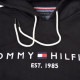 �礭����������� TOMMY HILFIGER �ȥߡ��ҥ�ե����� Embroidered Tommy Logo Hoodie �ץ륪���С� �������å� �ա��ǥ��� ΢���� �����ɽ� Ĺµ �ȥåץ� XXL