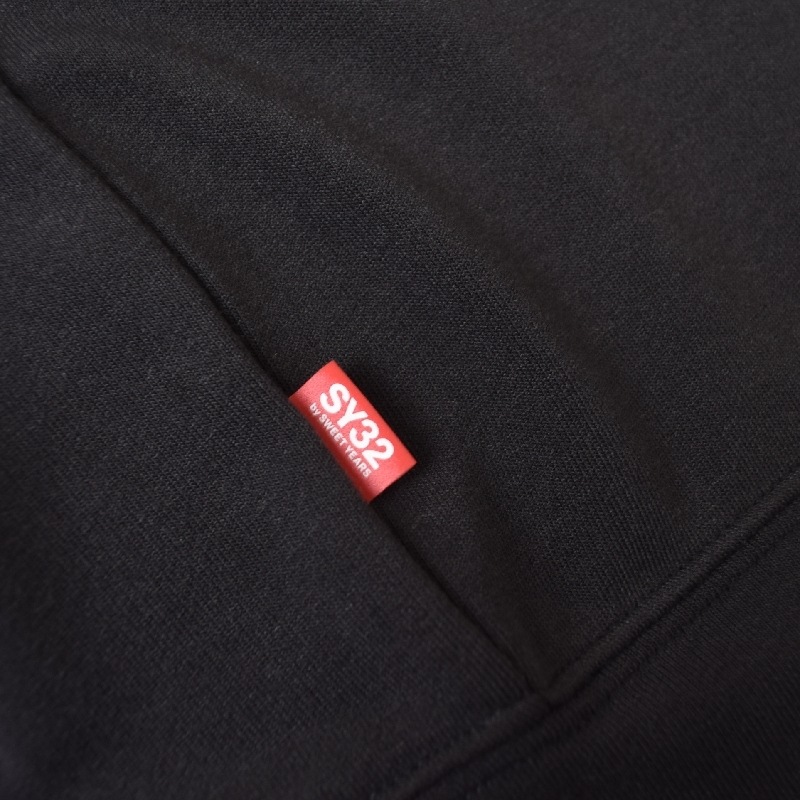 �������� �礭�������� ��� SY32 by SWEET YEARS BASIC BOX LOGO S/S ZIP HOODIE SETUP ���ݥ���� ���ڥ�ɽ� �ե른�å� Ⱦµ �ϡ��եѥ�� �ա��� �ѡ����� ���åȥ��å� �岼 �� �֥�å� ���졼 ΢�ӥ������å� XXXL XXXXL