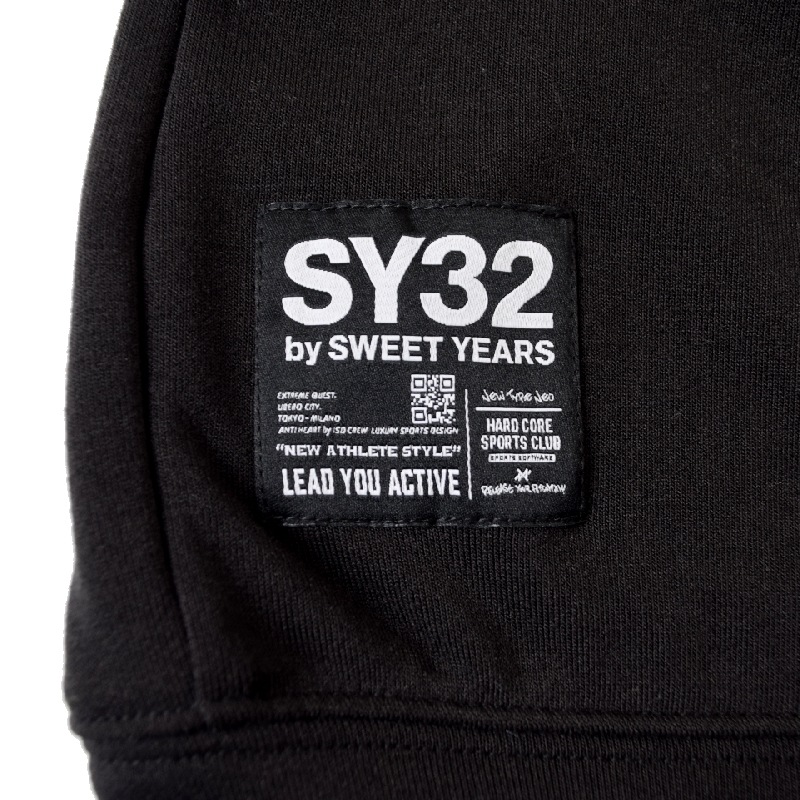 �������� �礭�������� ��� SY32 by SWEET YEARS BASIC BOX LOGO S/S ZIP HOODIE SETUP ���ݥ���� ���ڥ�ɽ� �ե른�å� Ⱦµ �ϡ��եѥ�� �ա��� �ѡ����� ���åȥ��å� �岼 �� �֥�å� ���졼 ΢�ӥ������å� XXXL XXXXL