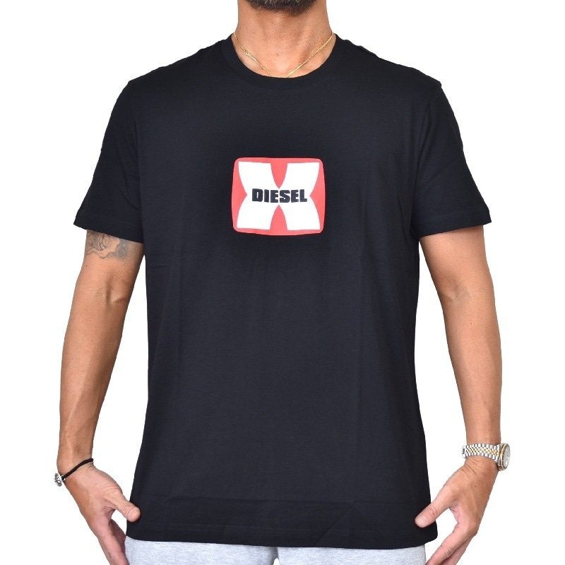 ディーゼル DIESEL Tシャツ （BLACK） -waja bazar - 海外ファッション