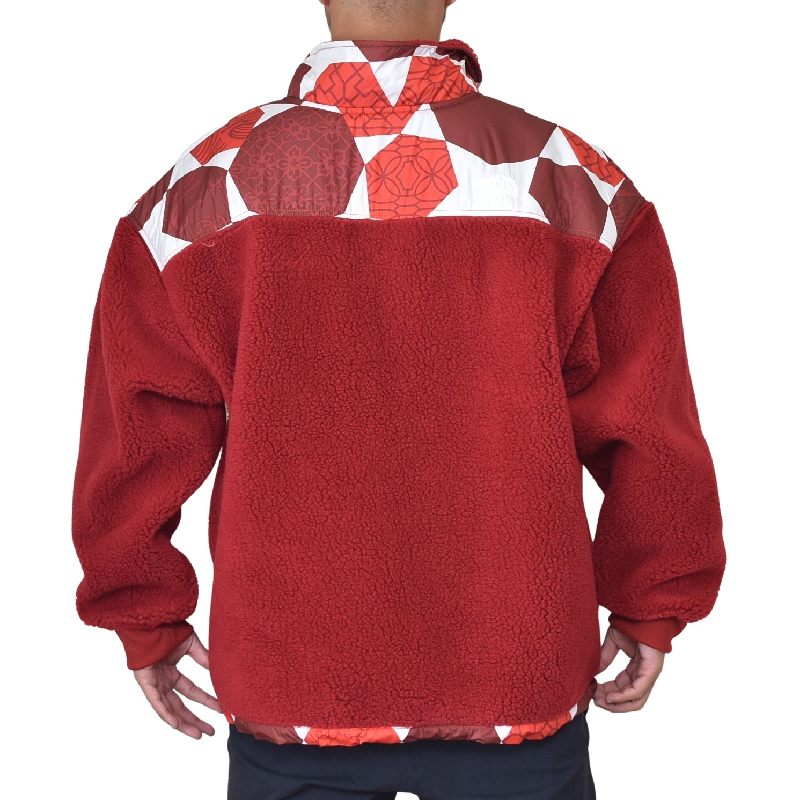 SALE 礭  Ρե THE NORTH FACE ϡեå ץ륪С ե꡼㥱å  PRINTED PLATTE SHERPA 1/4 ZIP XL XXL