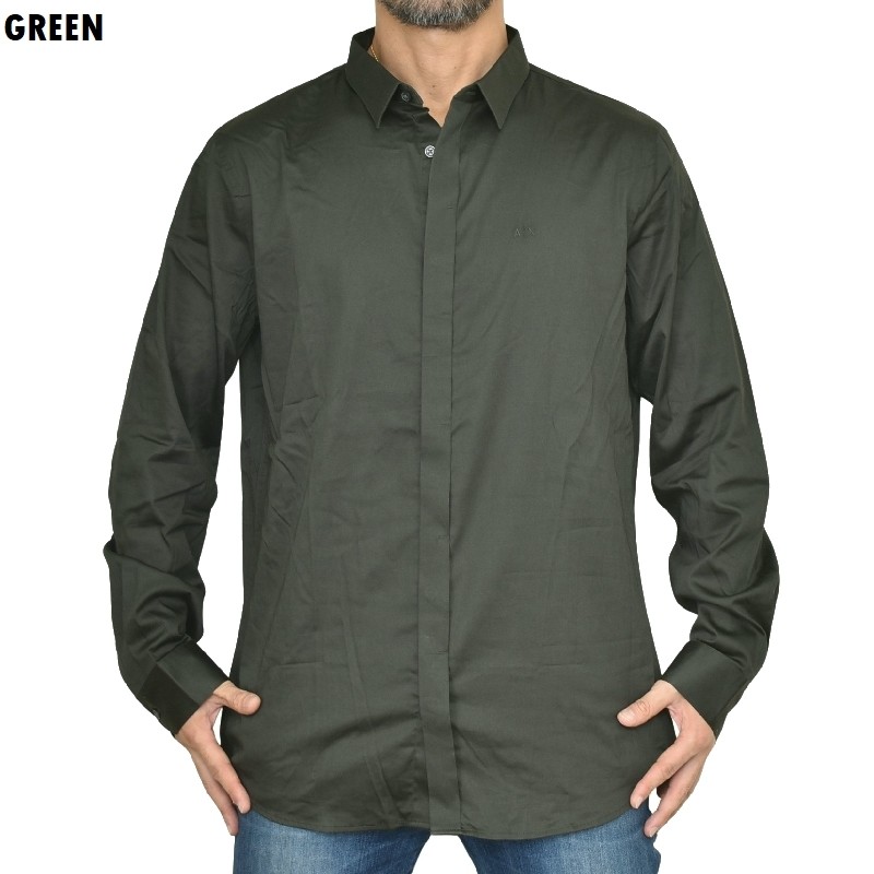 �礭�������� ��� ����ޡ��˥����������� A/X ARMANI EXCHANGE ���ݥ���� Ĺµ����� SLIM FIT XXL