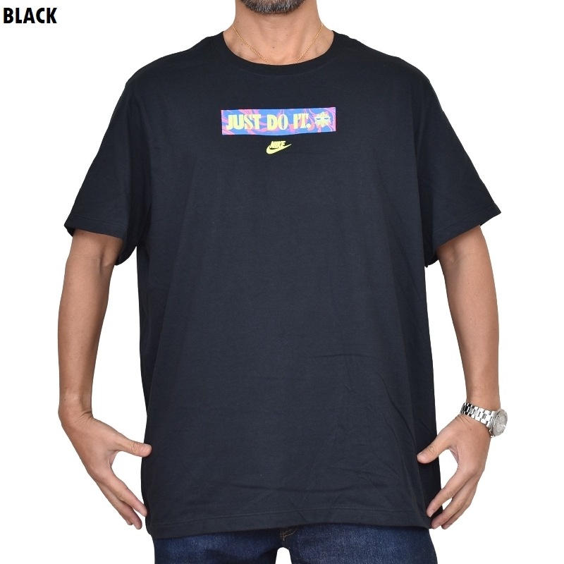 �礭�������� ��� NIKE �ʥ��� �����ץ��� Ⱦµ�ԥ���� �� �֥�å� XL XXL