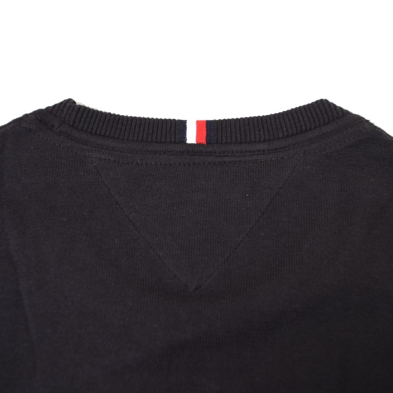 �礭����������� �ȥߡ��ҥ�ե����� TOMMY HILFIGER ���롼�ͥå� ���åȥ� Ĺµ �ȥåץ� �ե�å����� ���ݥ���Ȼɽ� �ݼ� Classic Crewneck Sweater XXXL XXL