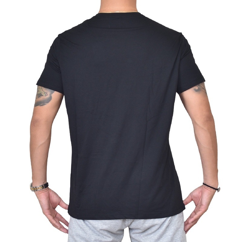 �礭�������� ��� ����ޡ��˥����������� A/X ARMANI EXCHANGE ���ݥ���Ȼɽ� ���롼�ͥå� Ⱦµ�ԥ���� �� �֥�å� �� �ۥ磻�� XL XXL 