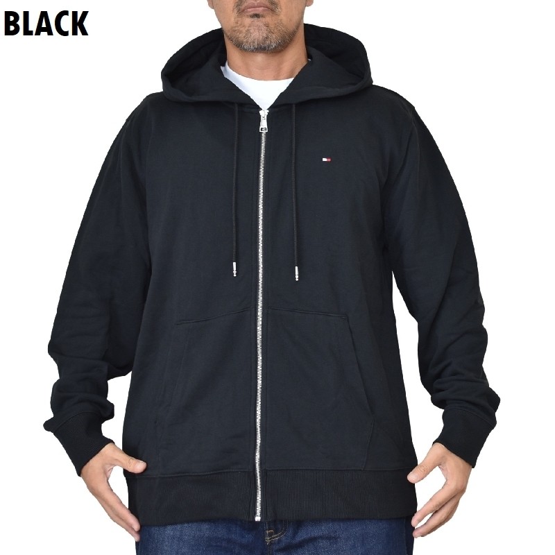 �礭����������� TOMMY HILFIGER �ȥߡ��ҥ�ե����� Zip Hoodie �ե른�å� �ѡ����� �������å� ΢�� XXL