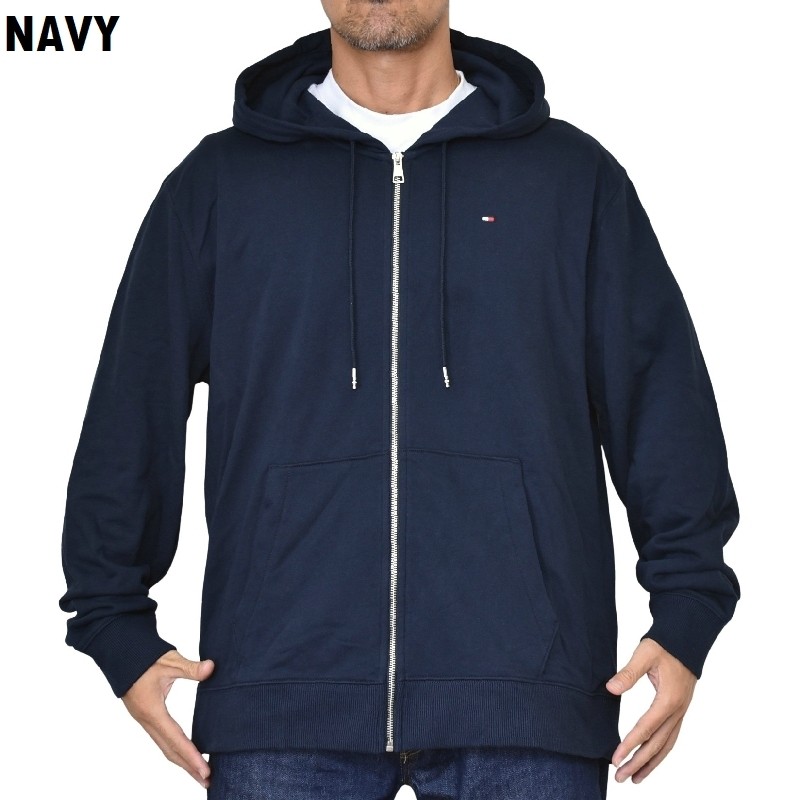 �礭����������� TOMMY HILFIGER �ȥߡ��ҥ�ե����� Zip Hoodie �ե른�å� �ѡ����� �������å� ΢�� XXL